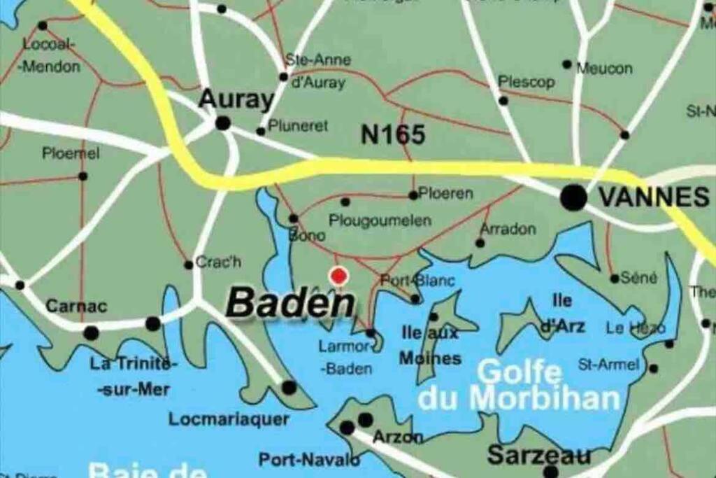 Maison Baden - Golfe Du Morbihan Extérieur photo